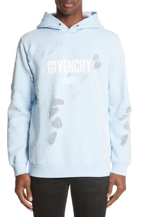 givenchy destroyed hoodie replica|givenchy men's destroyed hoodie.